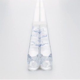 Komori Resin Diamond Cut Chopsticks & Chopsticks Rest Set Shinosuke