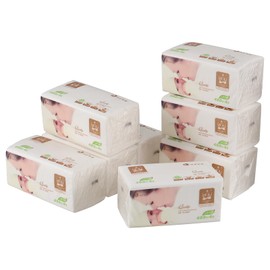 Utiao 4-Ply Soft Facial Tissues, 8 Pack Unscented Tissues, 120 Tissues per Pack