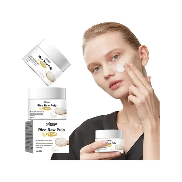 Crema Blanqueadora Con Extracto De Arroz Eliminación Pecas