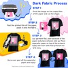 Printers Jack Iron-On Heat Transfer Paper for Dark Fabric 20