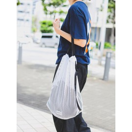 bPr Beams Pouch, Mesh, 2-Way Bag, Black, One Size Fits All