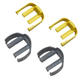 INF 4 Pack Washing Handle Clamp for Karcher K2/K3/K4/K5/K6/K7, Clamp Hose and Handle, 4× ABS Quick Release Fasteners for Pressure Washer Accessories, 4.2 x 4.2 + 3.5 x 3cm