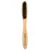 GranNaturals™ Teasing Boar Bristle Brush for Slicking Back Hair, Smoothing