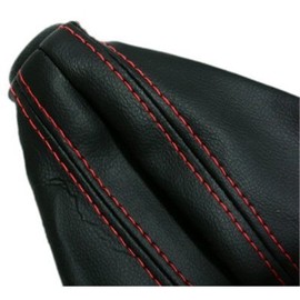 VMS RACING RED STITCH SHIFT BOOT Compatible with Honda Civic CRX 88-91 1988-1991