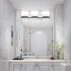 Tipace Modern 3 Lights LED Vanity Light for Bathroom Up