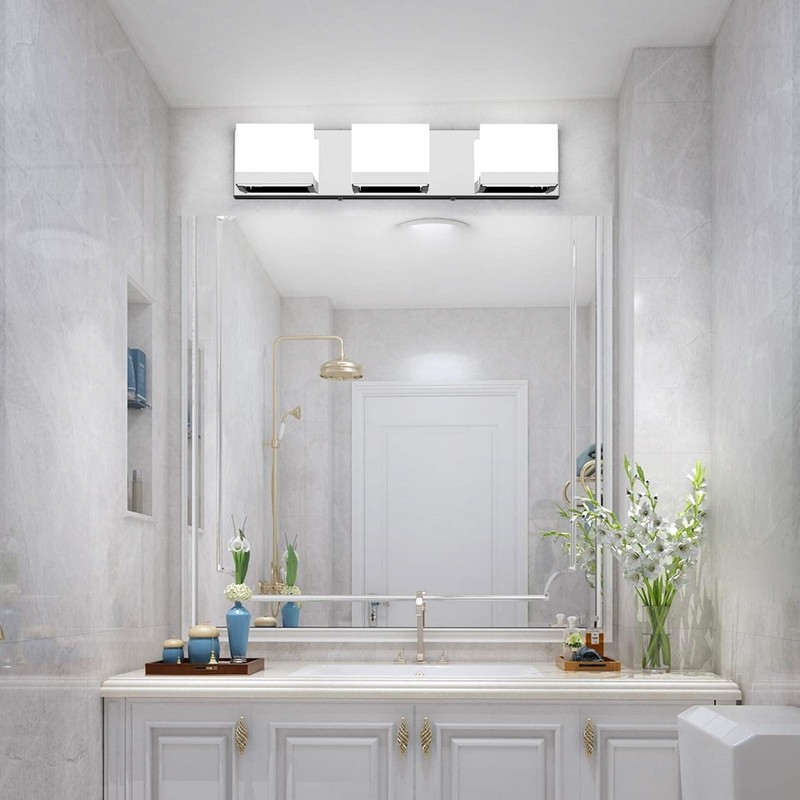 Tipace Modern 3 Lights LED Vanity Light for Bathroom Up