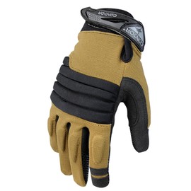 Stryker Padded Knuckle Gloves, Tan / Small
