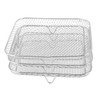 3PCS Fryer Rack Set 304 Stainless Steel Stackable Multi Layer
