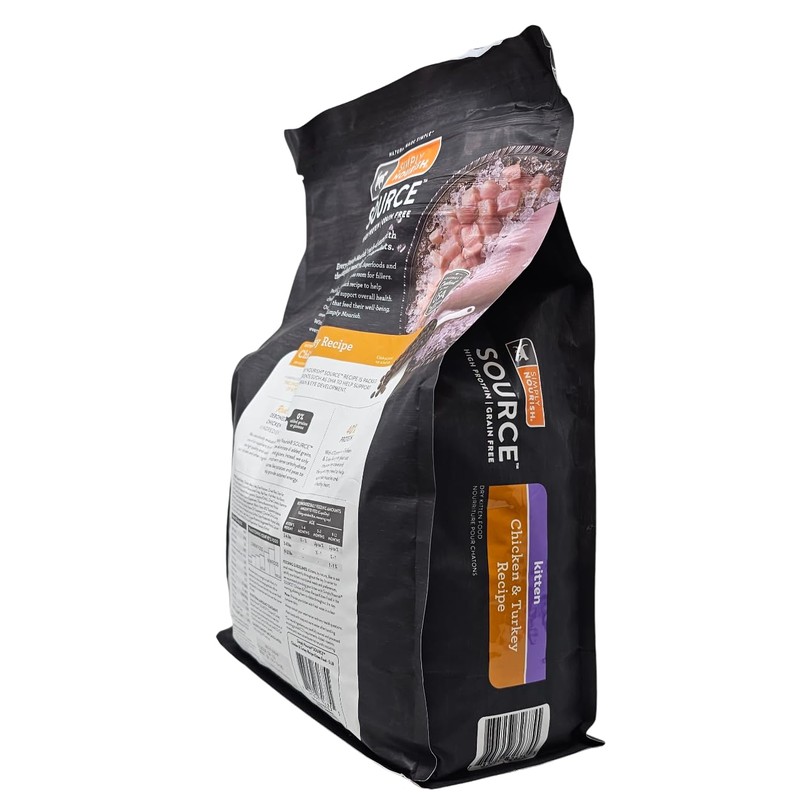 SIMPLY NOURISH Source High Protein Kitten Chicken and Turkey Dry