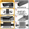 Adjustable Trailer Hitch for 2-Inch Receiver-8-Inch Drop/Rise,2" & 2-5/16" Ball