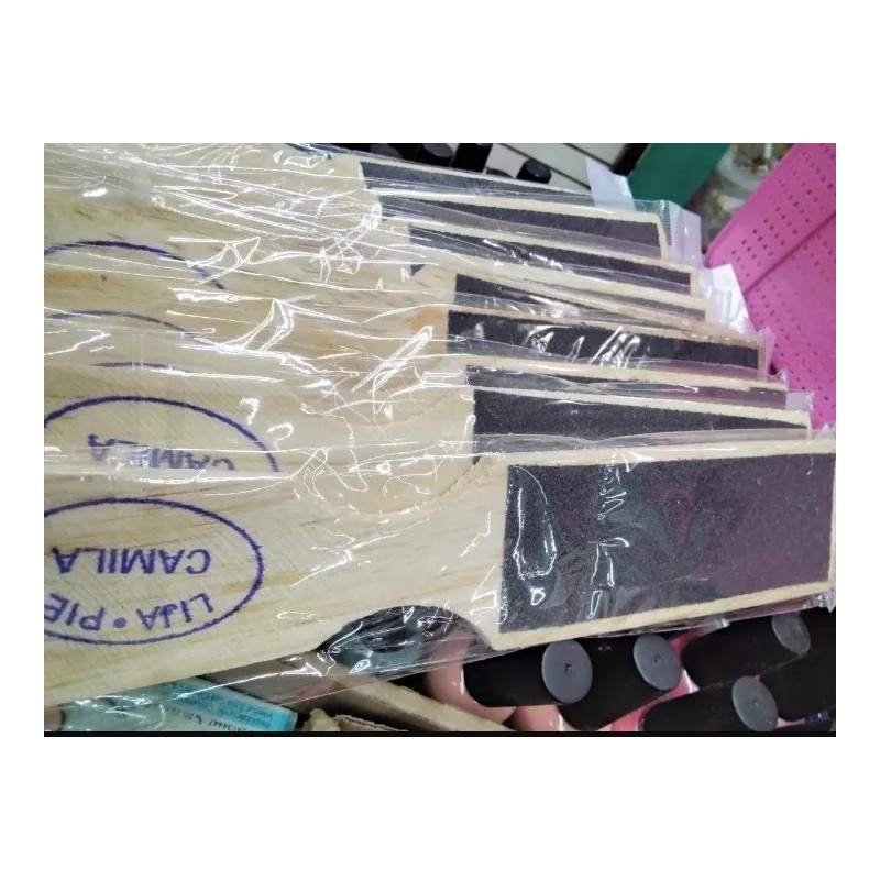 Camila Lija Pie De Madera Pack De 100 Pz.mayoreo Oferta.!