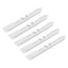 5pcs Ophthalmic PD Ruler Clear Data Marking Smoothing Edges Pupillary