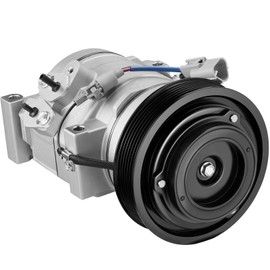 SYKRSS 78388 Air Conditioning A/C Compressor with Clutch Compatible with Toyota Camry 2002-2006, for Highlander 2001-2007, for Solara 2002-2008, L4 2.4L, 10S17C Compressor