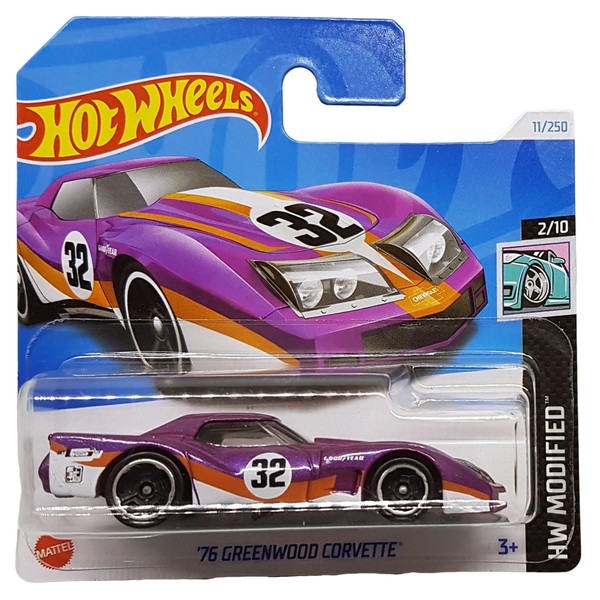Hot Wheels - '76 Greenwood Corvette - HW Modified 2/10