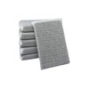 Elite Silver Scrubber Sponge, 6 Pack, Non Scratch, Sponges for