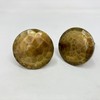Hammered Antique Knob. Home Decor Drawer Pull (Antique Brass)