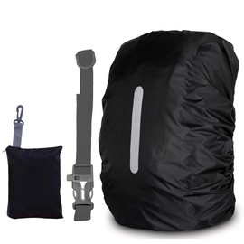 MZHICH Waterproof Backpack Rain Cover Backpack Cover with Non-Slip Buckle Strap Waterproof Rucksack Cover for Hiking Camping Traveling Cycling Rainproof Snowproof Dustproof Anti-Frost Covers 15-25L
