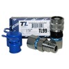 1/2" Body with 1/2" BSP (British Standard Pipe) Thread |