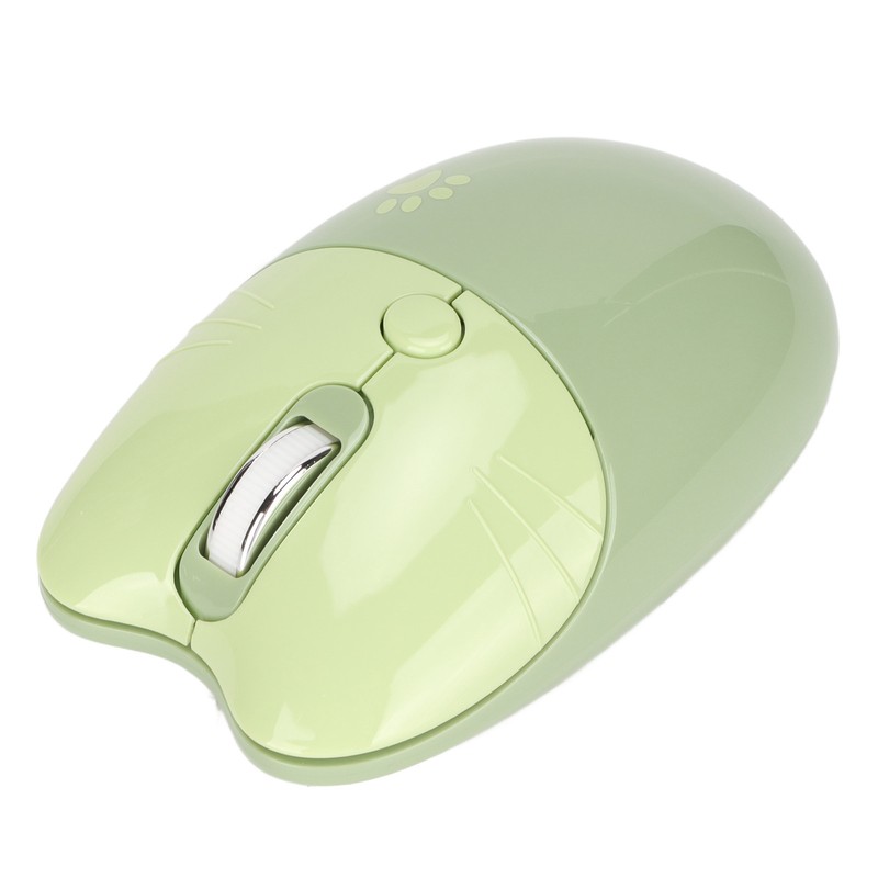Wireless Mouse Cute Cartoon Cat Paw 2.4G Dual Mode Computer