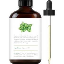 Handcraft Blends Aceite esencial de menta – Enorme 4 onzas líquidas – 100% puro y natural – Aceite esencial de alta calidad para difusor y aromaterapi