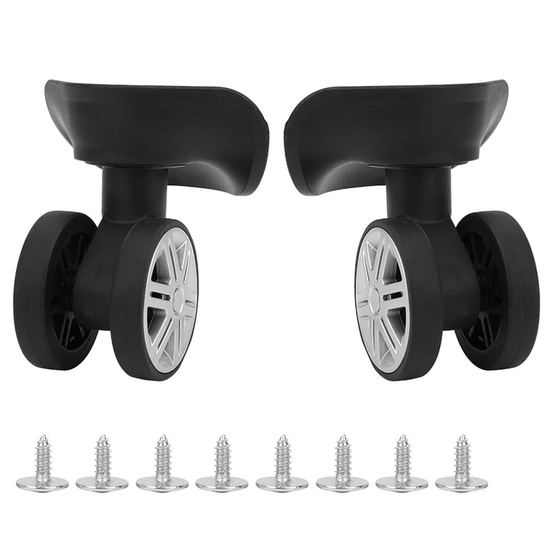 Agatige Suitcase Wheels, Universal Draw Bar Box Wheels Accessory Wheel