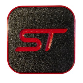  ST Hitch Cover Custom Made for an Explorer/Edge 2 inch receiver (New and Improved Design) (Red)