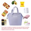Lovyan Reusable Insulated Lunch Bag Stylish Bento Lunch Bag Water-resistant