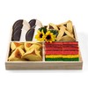 Green's Four Square Cookie Gift Tray with Kosher Hamentaschen, Rainbow