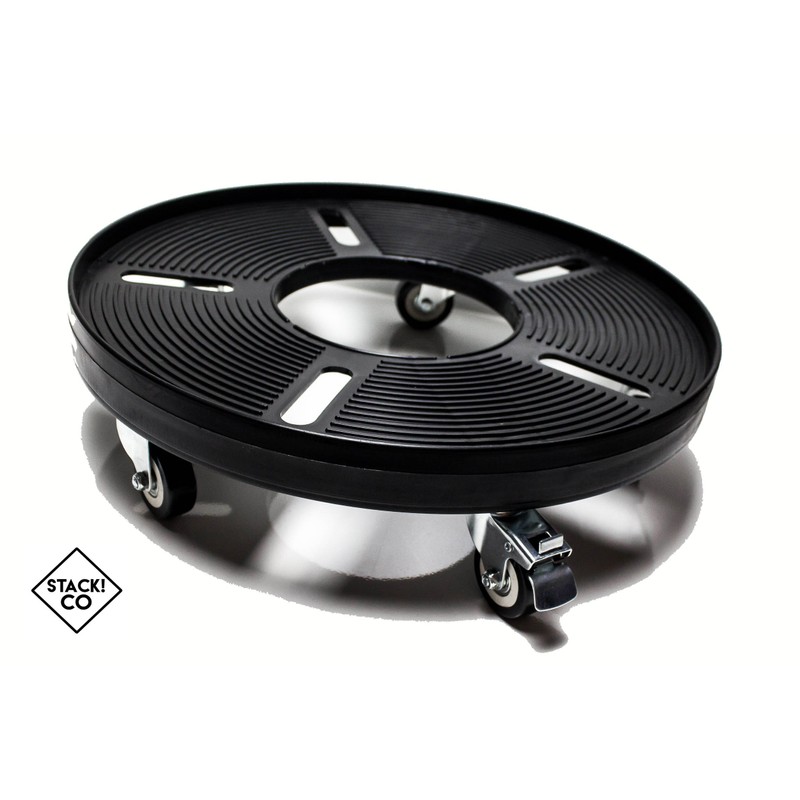 Stack! Co Half Barrel Keg Dolly Universal round with Centered