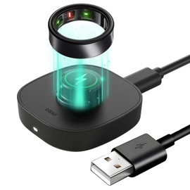 sylacor Compatible with Oura Ring Gen 3 Charger, Fast Charging Dock with USB-C Cable for Ring Gen 3 Horizon/Heritage (Size 10)
