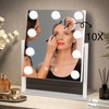 Ratsamee Rechargeable Vanity Mirror, 8000mAh 13"×15" Makeup Mirror