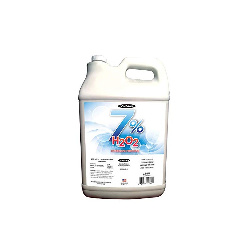 WATER CLEANER 7% PEROXIDE 5 GALLON CASE WITH 2 (2-1/2)