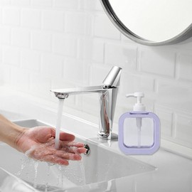 Lotion Dispenser with Pump | Transparent Hand Soap Dispenser Empty Pump Bottle,300ml -Type Soap Pump Bottles for Face Cream, Liquid Soap, Body Wash