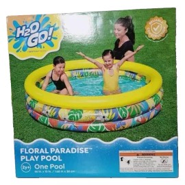 Bestway H2OGO! Stable Inflatable Cool Kid 2+ Years Swimming Pool  134 gal 66" x 15" H