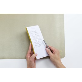 Dany Marcus Notepad Set with Gold Cut, Notepad, To Do List, DIN Long, 100 x 210 mm, 80 Pages (3)