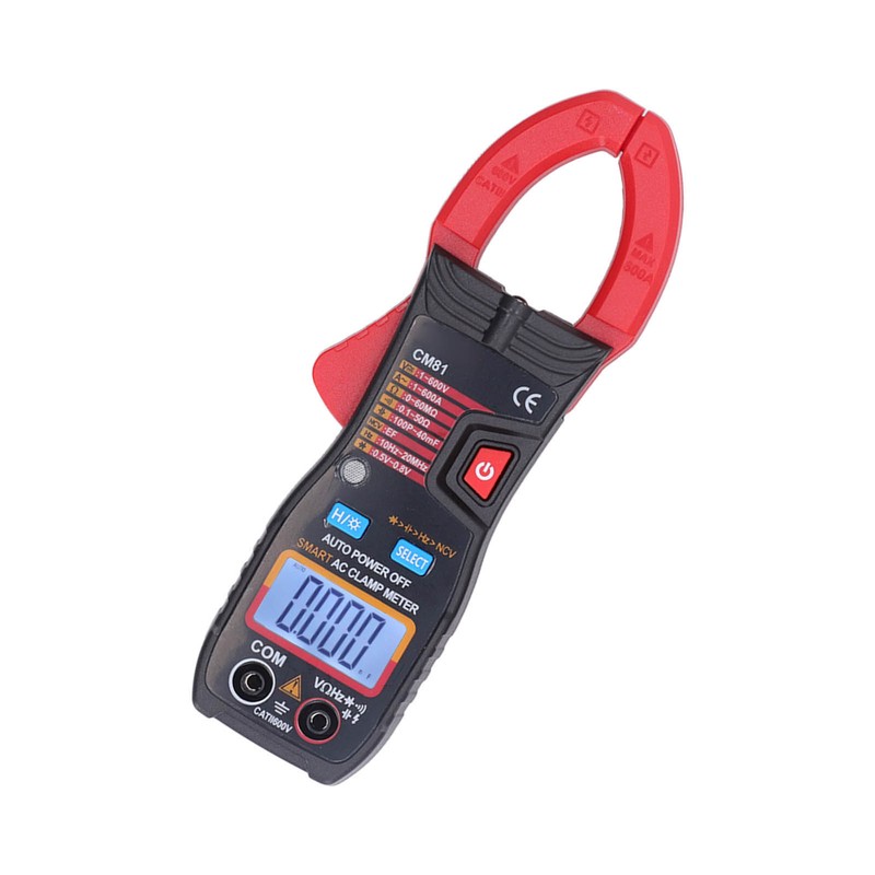 Digital Clamp Meter Multifunctional AC DC Ammeter Smart Auto Ranging