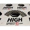 HighspeedTi Sprint Car Titanium Keizer wheel center bolt kit 15pc 5/16-18 X 1.25” Hub
