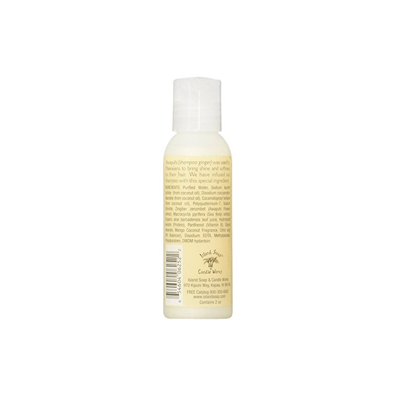 Island Soap & Candle Works Shampoo, 2 Ounce