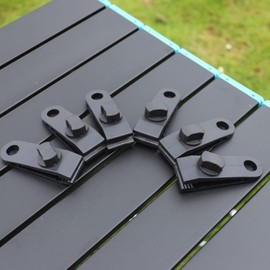 Tarp Clips Heavy Duty Lock Grip - Powerful Fasteners Clamp for Awning,Anti-Slip Tent Tarp Fixing Clip, Multifunctional Camping Accessory for Outdoor Garden Farm Pool Cover