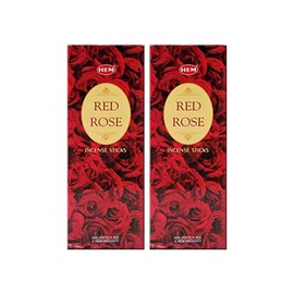 HEM Red Roses Incense Sticks, Other, Black, 240 Grams
