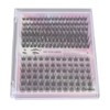 126 Clusters DIY Lash Extensions Kit D Curl Fluffy Individual