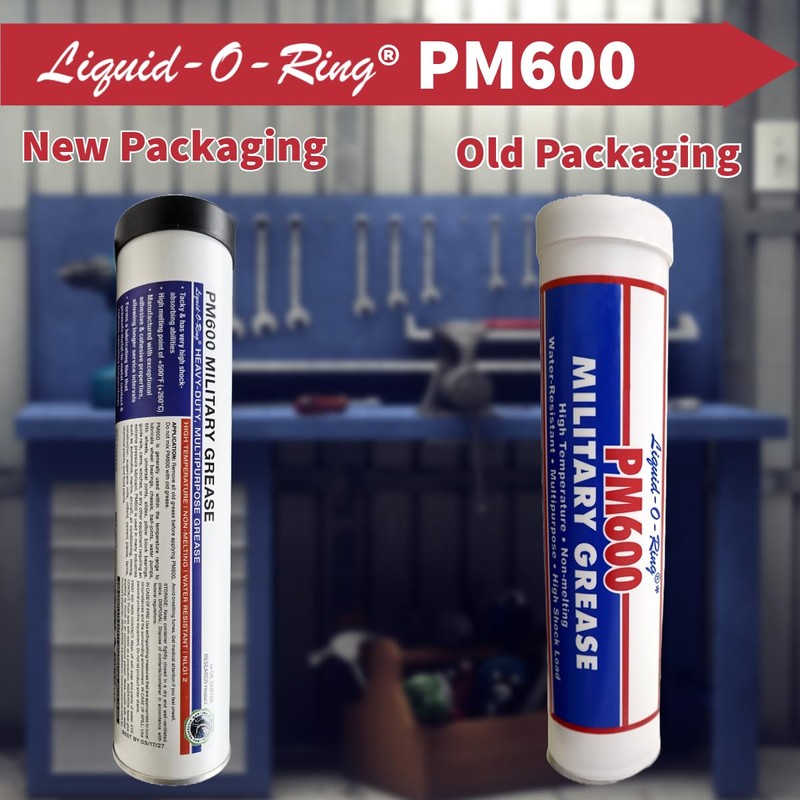 Liquid-O-Ring PM600 Multi-Purpose Grease for Bearings, Open Gears, and More