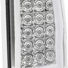 HECASA LED Pair Tail Lights Assembly Compatible with 2007-2014 GMC