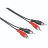 hama German Audio Cable, 2 RCA Plugs - 2 RCA