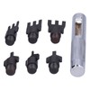Leather Prong Set Metal Interchangeable Flat Chisel Bit Hole Punch