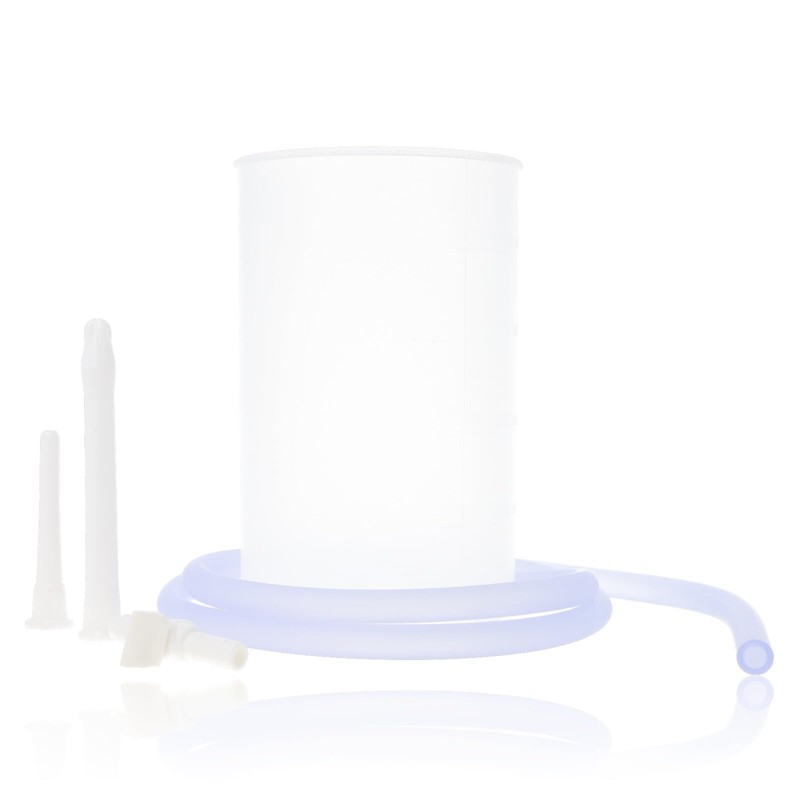 Horn Medical Enema Cup for Intestinal Cleansing or Vaginal Irritation,