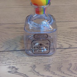 Patron Reusable RAINBOW Cups 4 Pack 12oz  - New