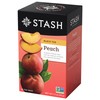 Stash Tea Peach Black Tea, 6 Boxes With 20 Tea