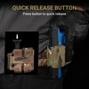UniPro GB-95 Left-Hand Universal Tactical Holster, MC Pattern, 500D Nylon