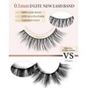 Onlyall Natural Lashes Wispy Lashes Natural Look False Eyelashes Flared